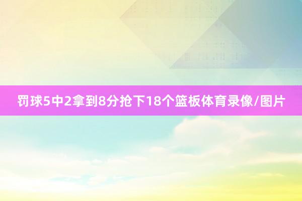 罚球5中2拿到8分抢下18个篮板体育录像/图片